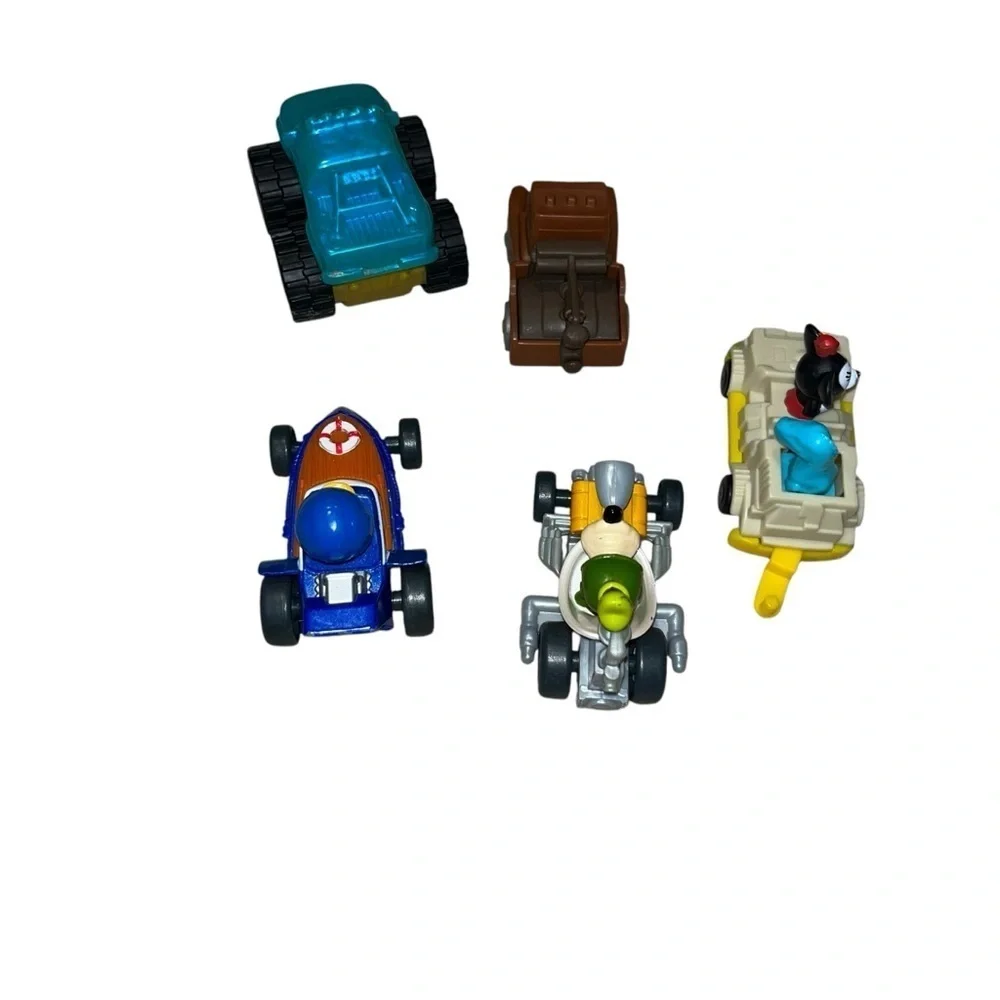Disney jr. Cars vehicles Toy lot Mickey Minnie Mouse Donald Duck roadster racer
